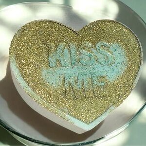 Strawberry coconut soap HANDMADE shea butter & coconut oil 3x3in 5oz